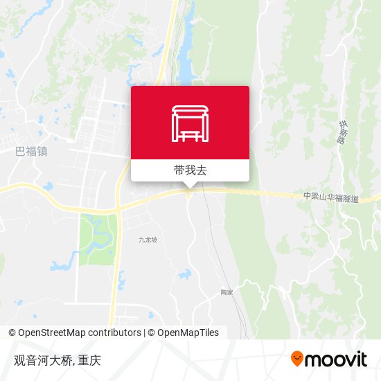 观音河大桥地图