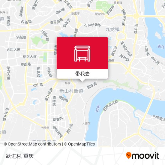 跃进村地图