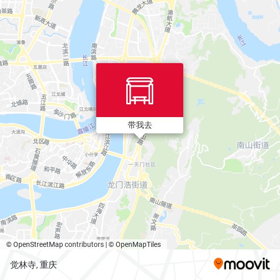 觉林寺地图