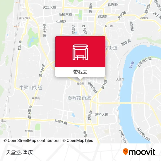 天堂堡地图