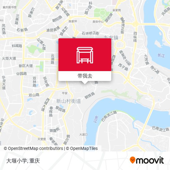 大堰小学地图
