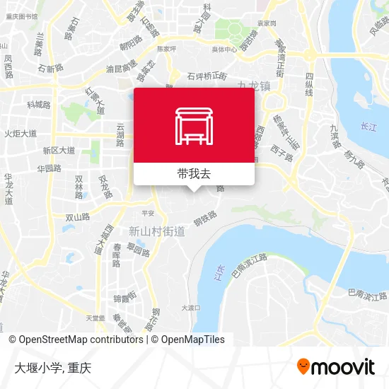 大堰小学地图