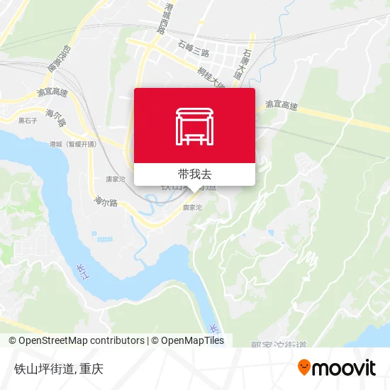 铁山坪街道地图