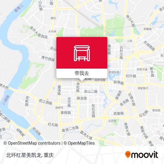 北环红星美凯龙地图
