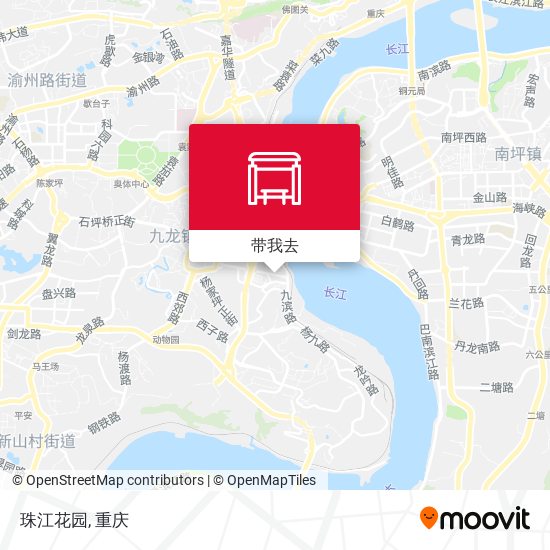珠江花园地图
