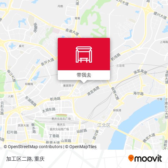 加工区二路地图