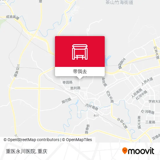重医永川医院地图