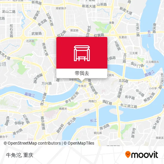 牛角沱地图
