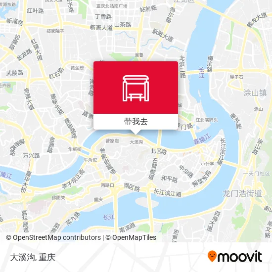 大溪沟地图