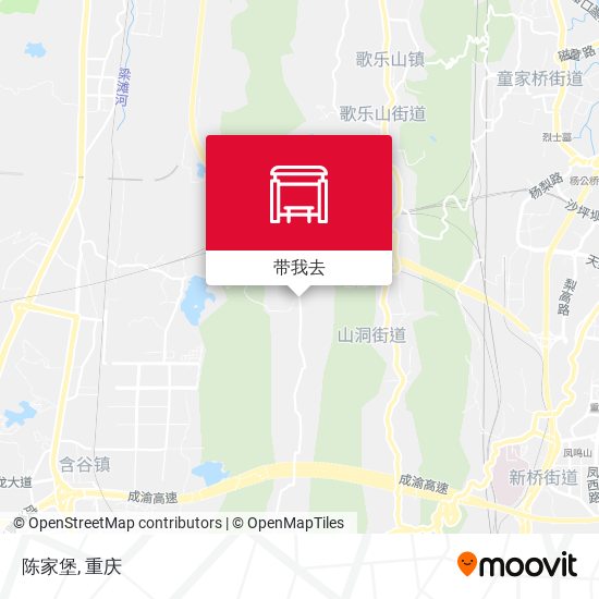 陈家堡地图