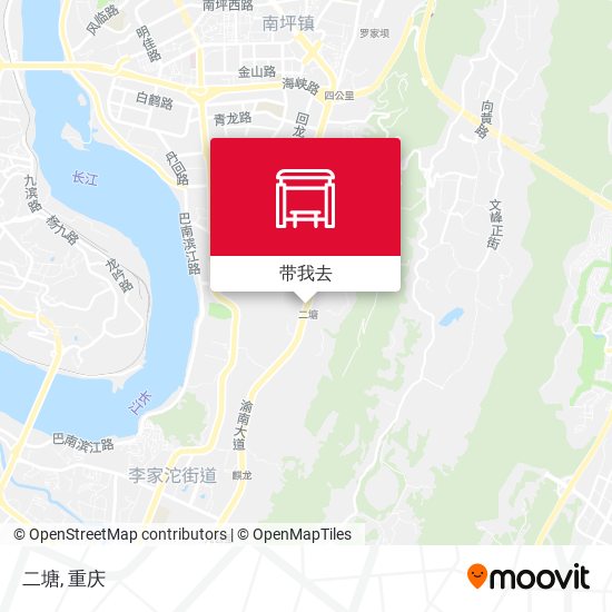 二塘地图