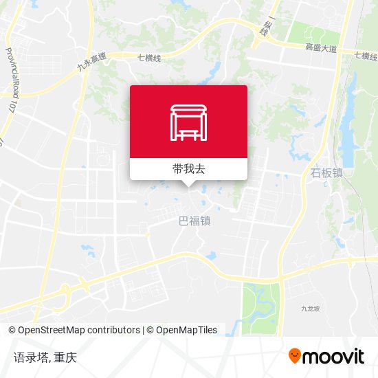 语录塔地图