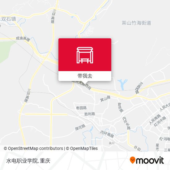 水电职业学院地图
