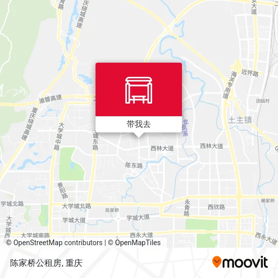 陈家桥公租房地图