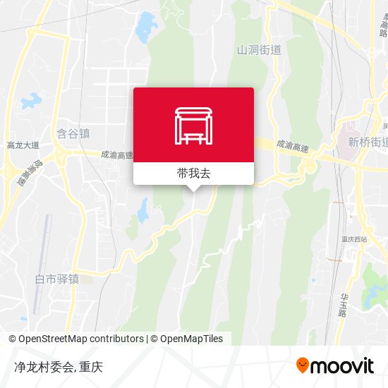 净龙村委会地图