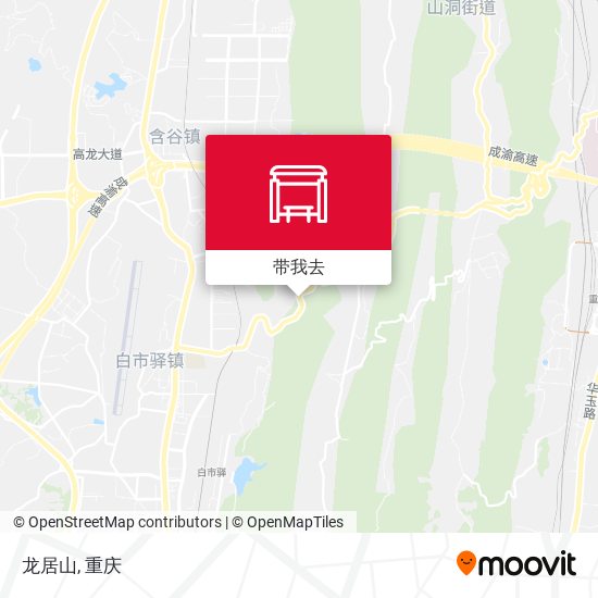 龙居山地图