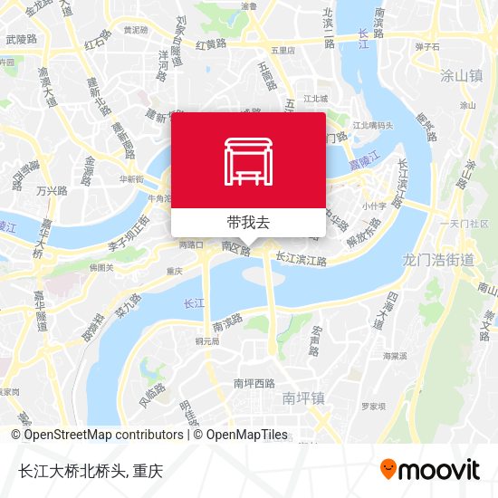 长江大桥北桥头地图