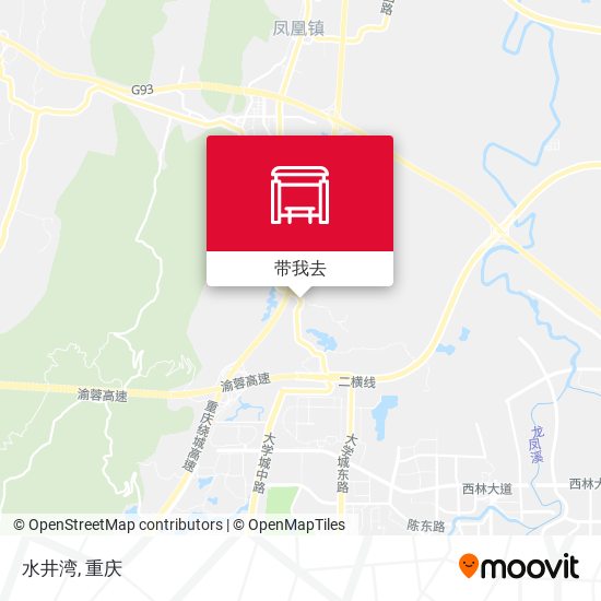 水井湾地图