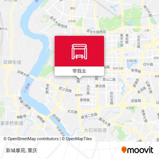 新城馨苑地图