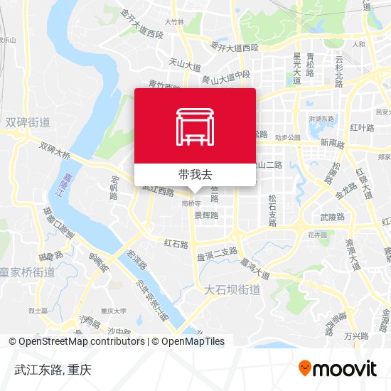 武江东路地图