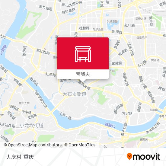 大庆村地图