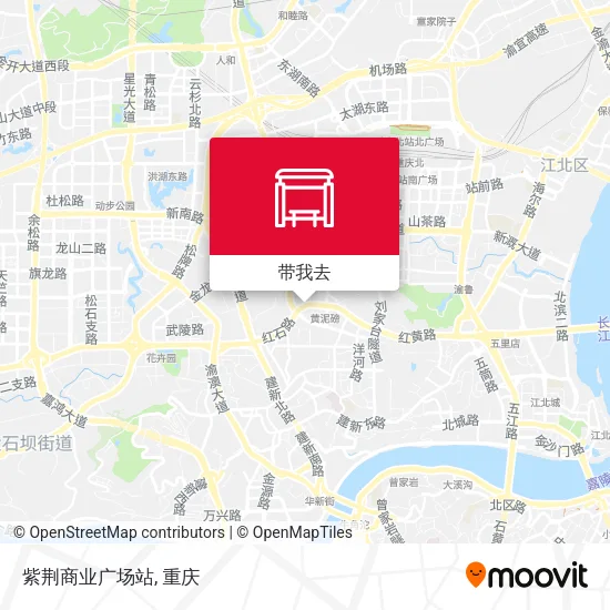 紫荆商业广场站地图