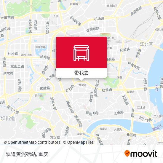 轨道黄泥磅站地图
