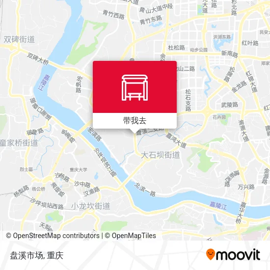 盘溪市场地图