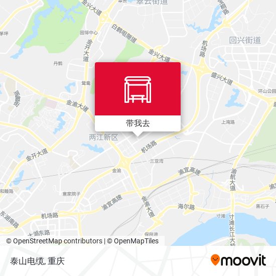 泰山电缆地图