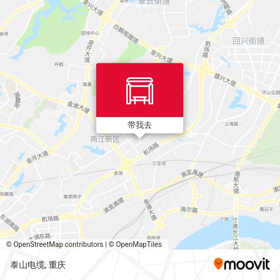 泰山电缆地图