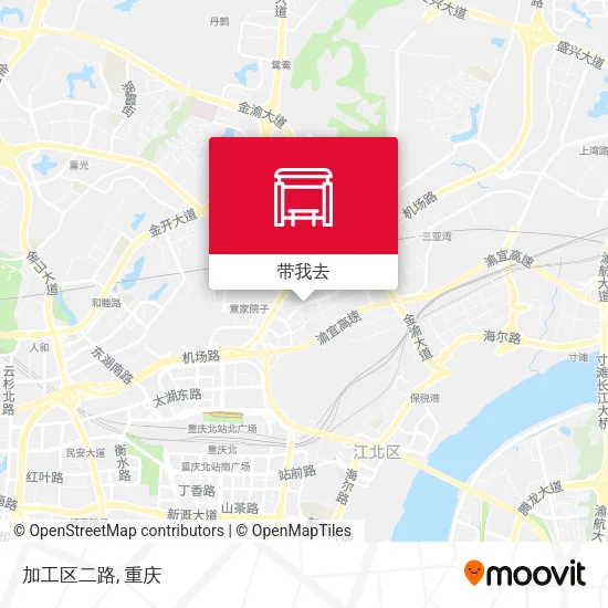 加工区二路地图