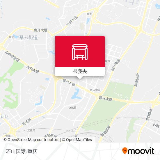 环山国际地图