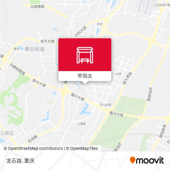 龙石路地图