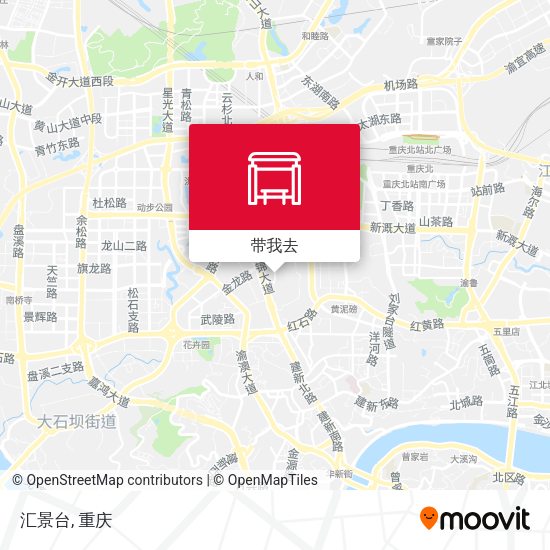汇景台地图