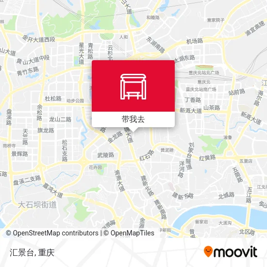 汇景台地图