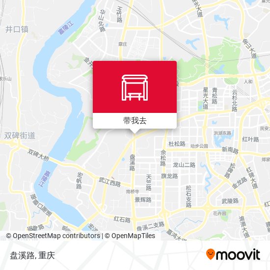 盘溪路地图