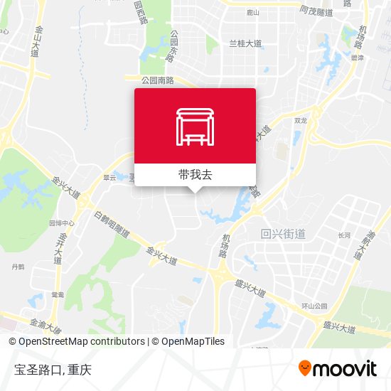 宝圣路口地图