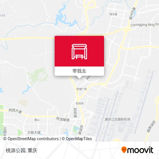 桃源公园地图