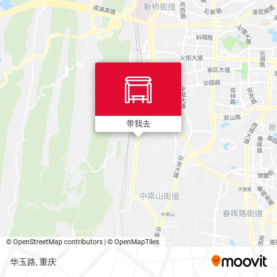 华玉路地图