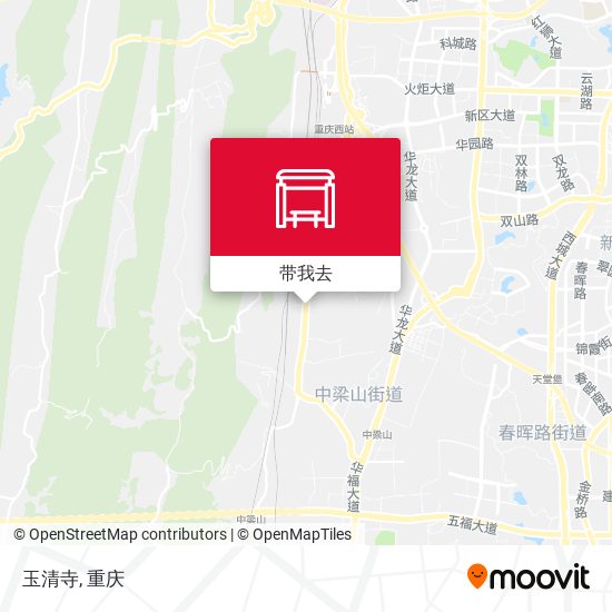 玉清寺地图