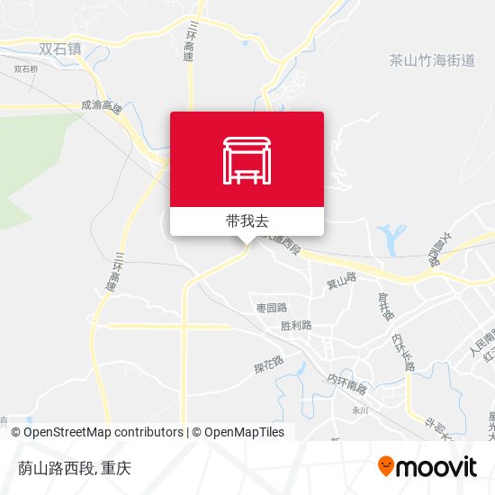 荫山路西段地图