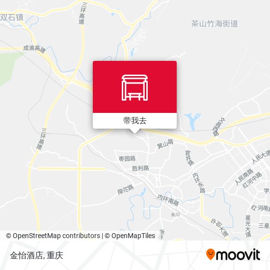 金怡酒店地图