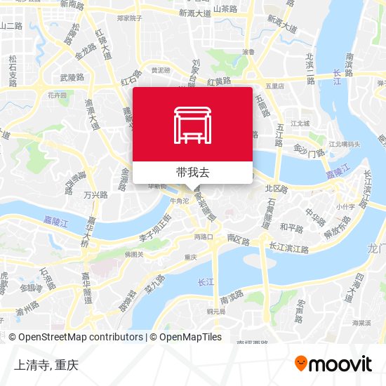 上清寺地图