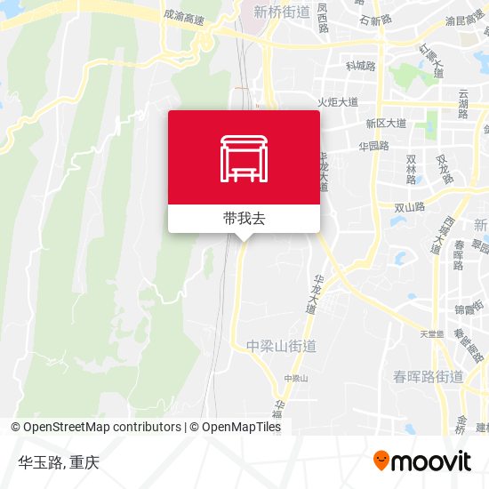 华玉路地图