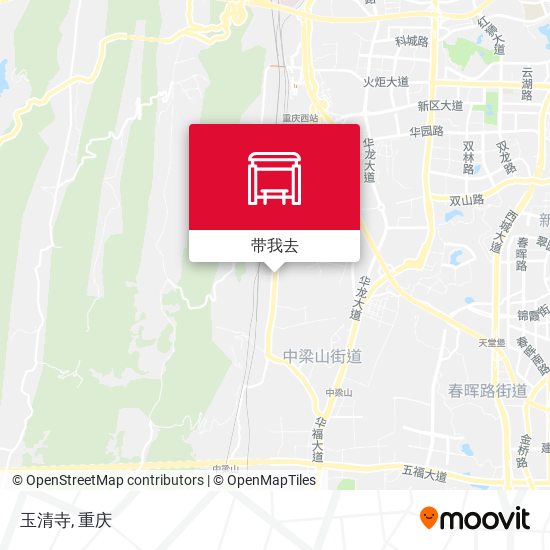 玉清寺地图