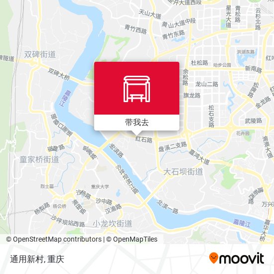 通用新村地图