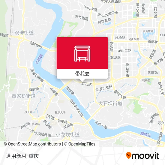 通用新村地图