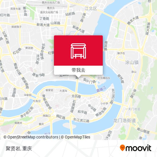 聚贤岩地图