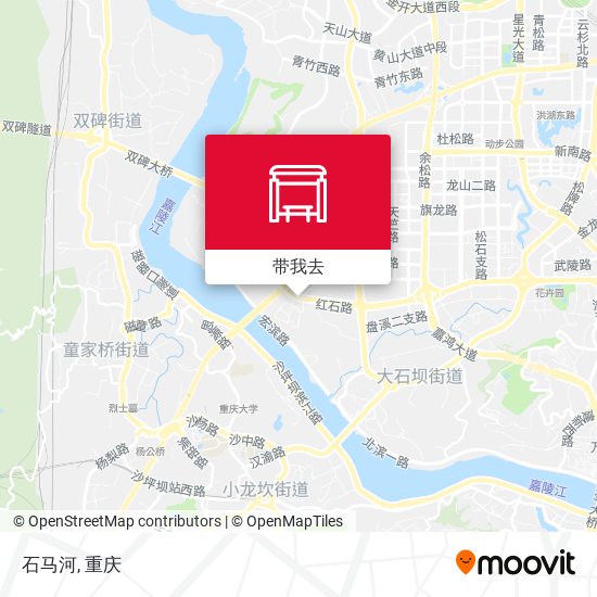 石马河地图
