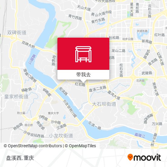 盘溪西地图